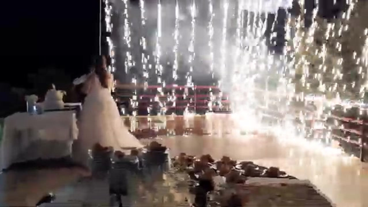 Fontane fredde effetto Cascata